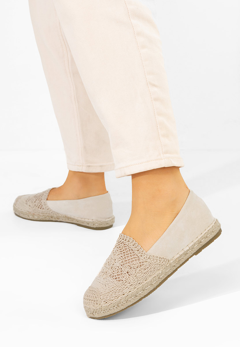 Espadrile dama Thaisa bej