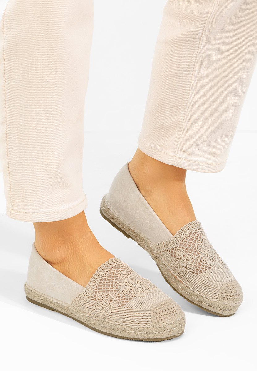 Espadrile dama Thaisa bej