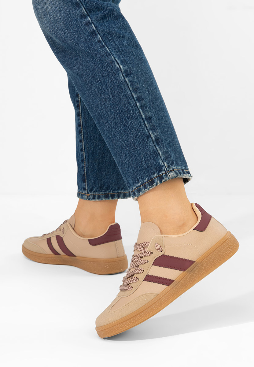 Sneakers dama Azurea kaki