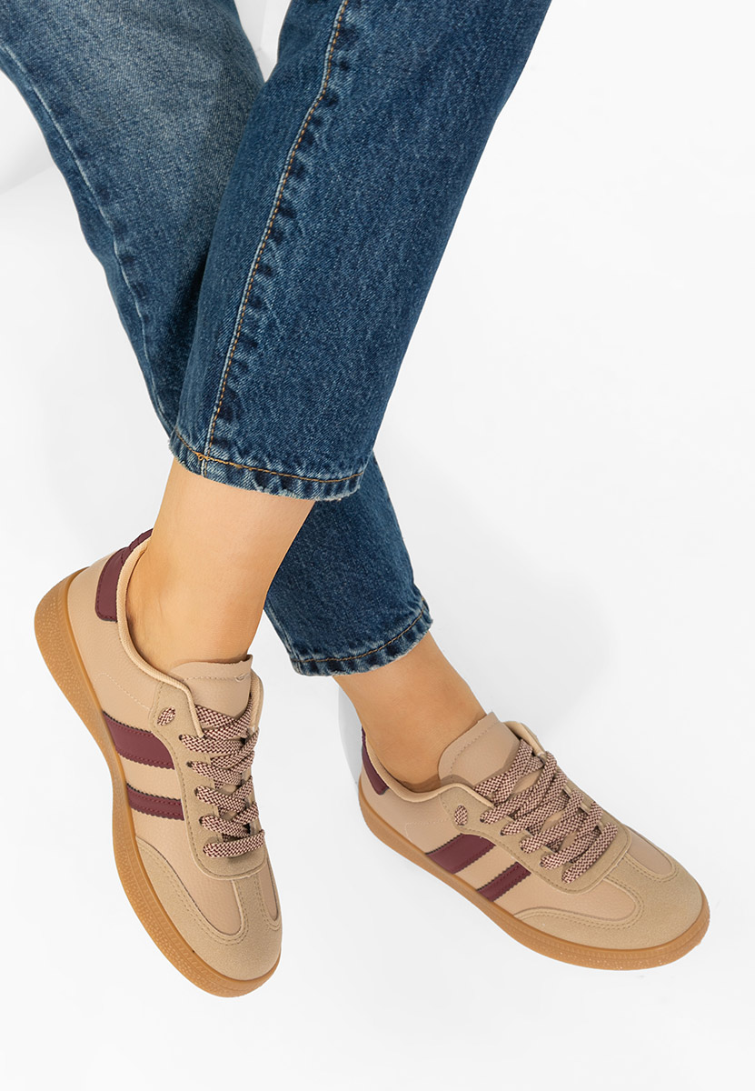 Sneakers dama Azurea kaki