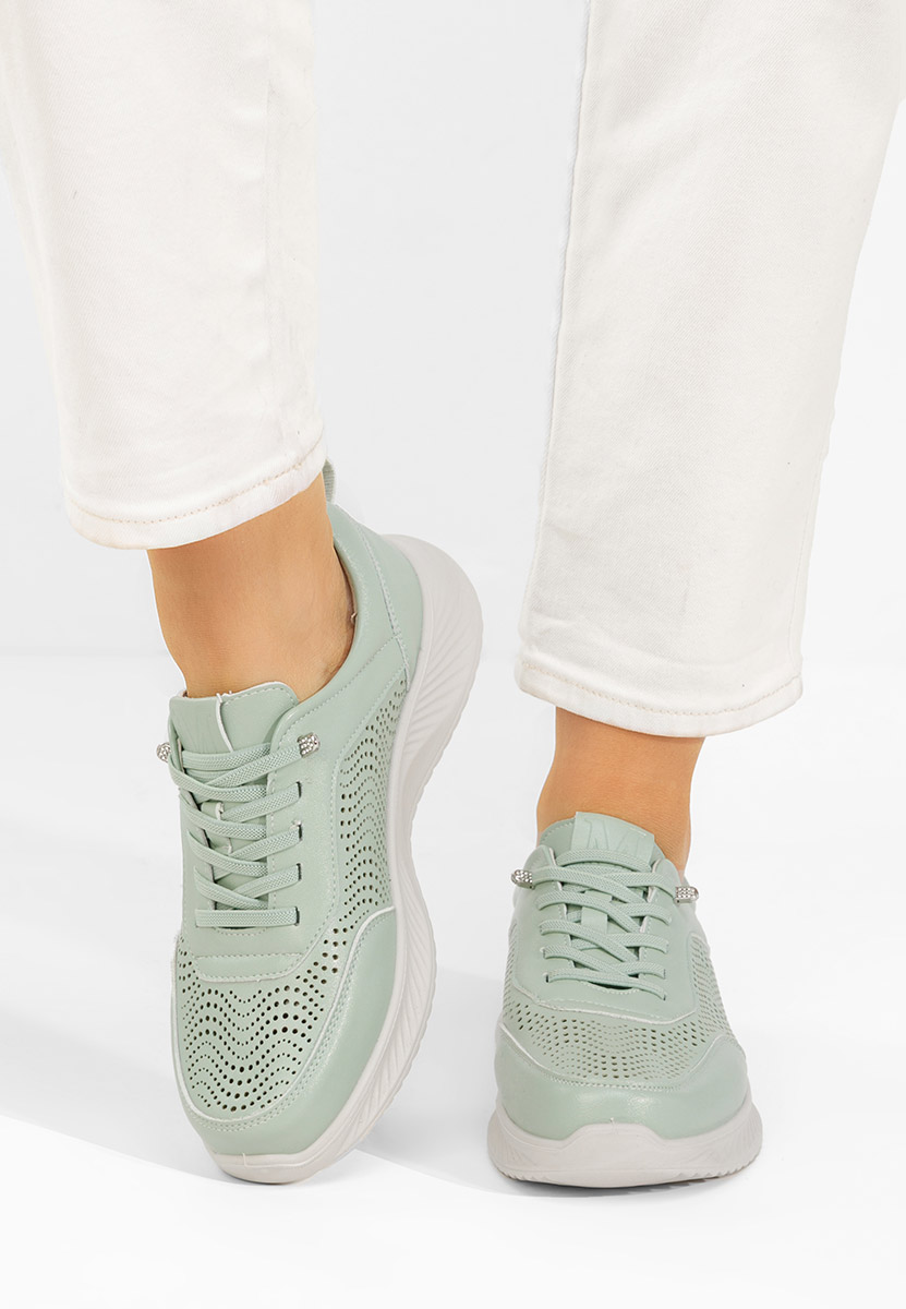 Sneakers dama Azurra verzi