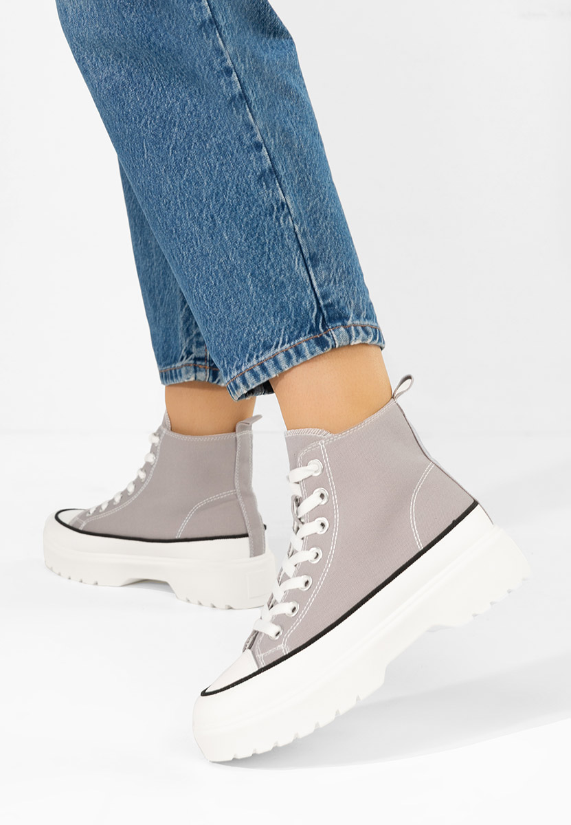 Tenisi inalti dama Fiorela gri