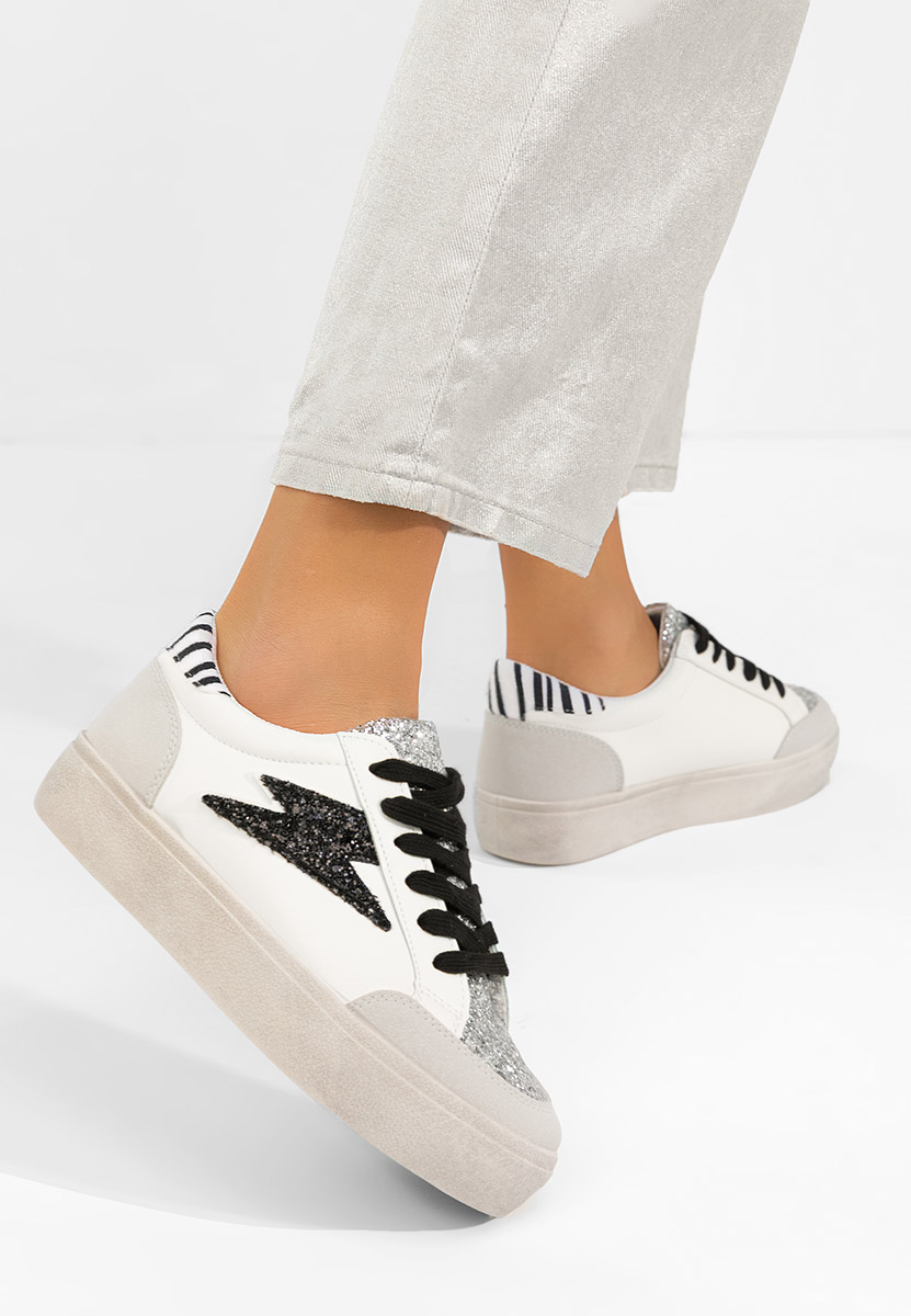 Sneakers dama Aurellia albi