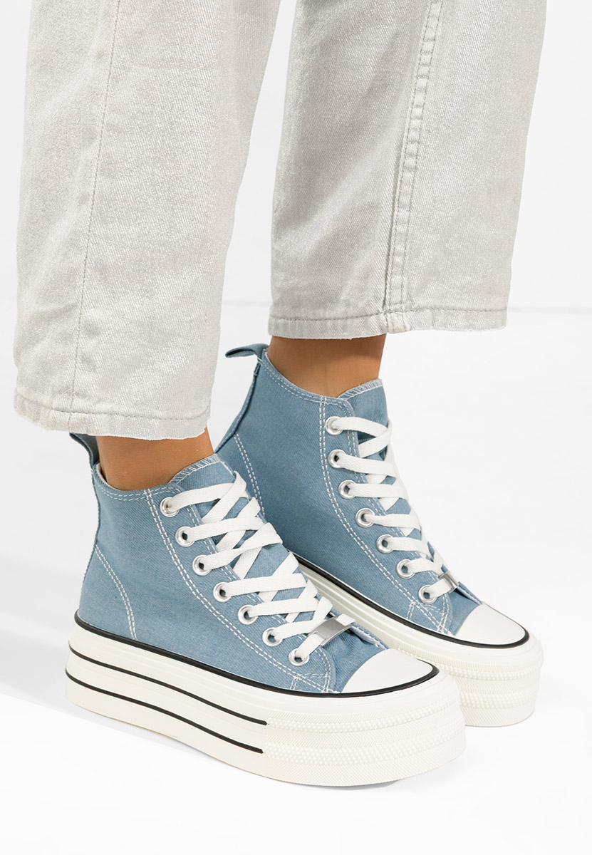 Tenisi cu platformă Kimala V3 denim
