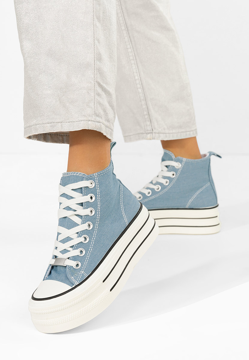 Tenisi cu platformă Kimala V3 denim