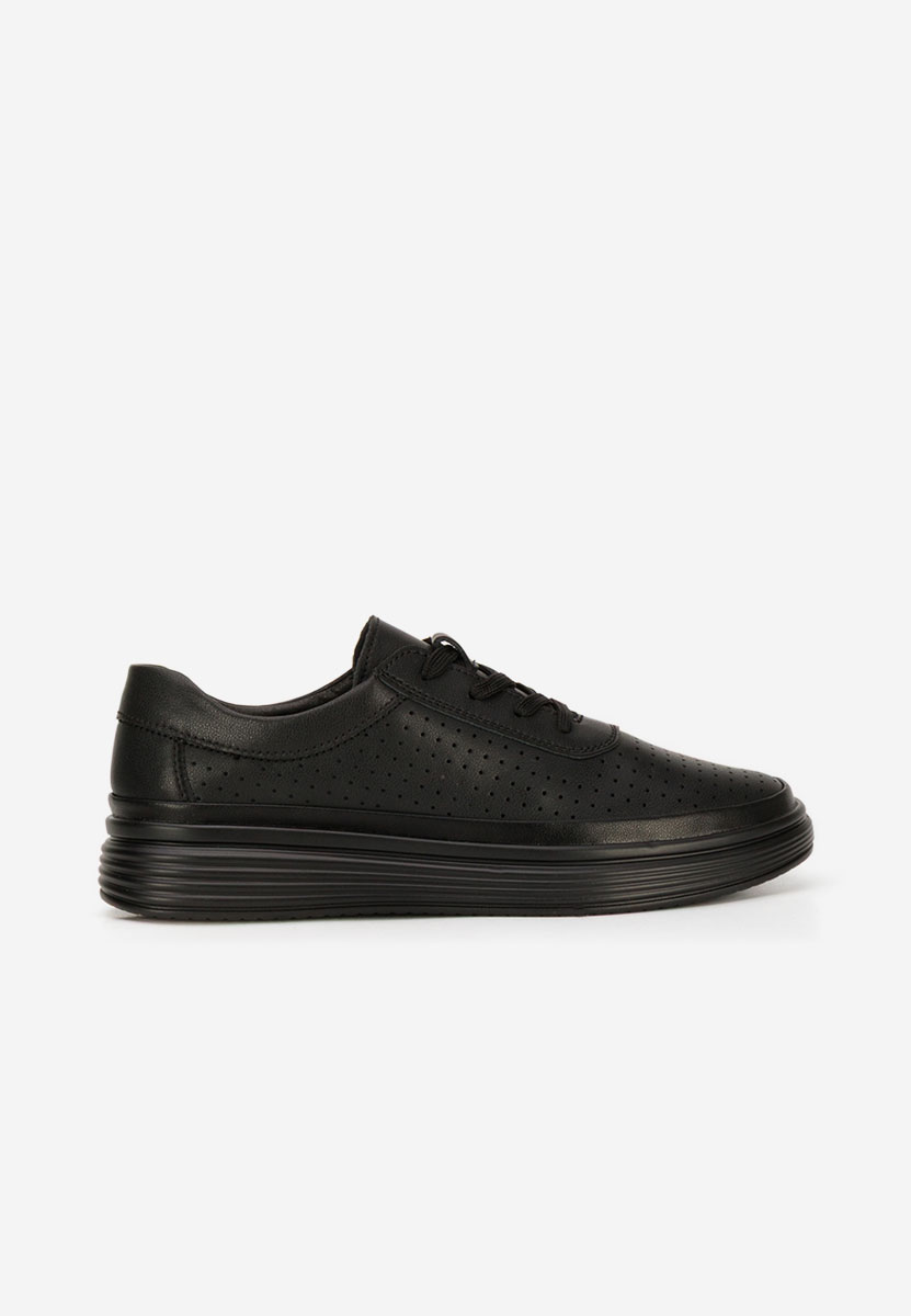Sneakers dama piele Nederia negri