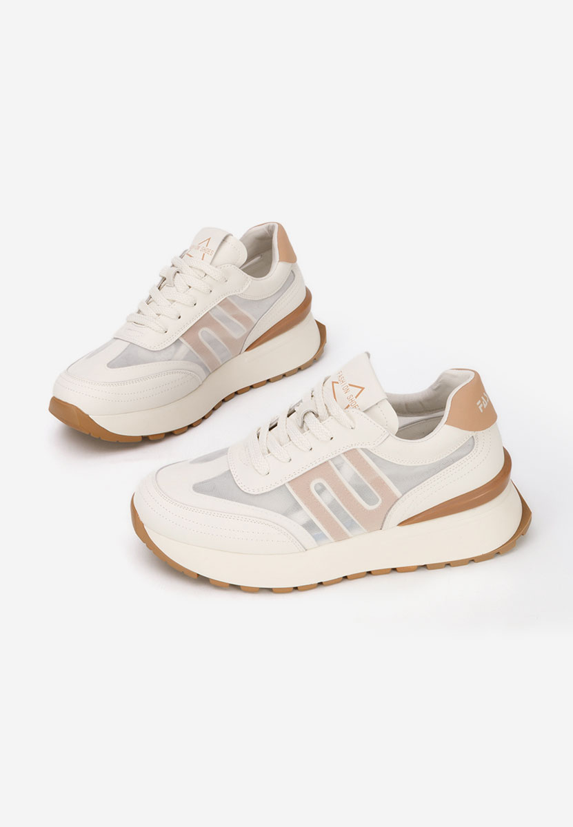 Sneakers dama piele Vladia bej