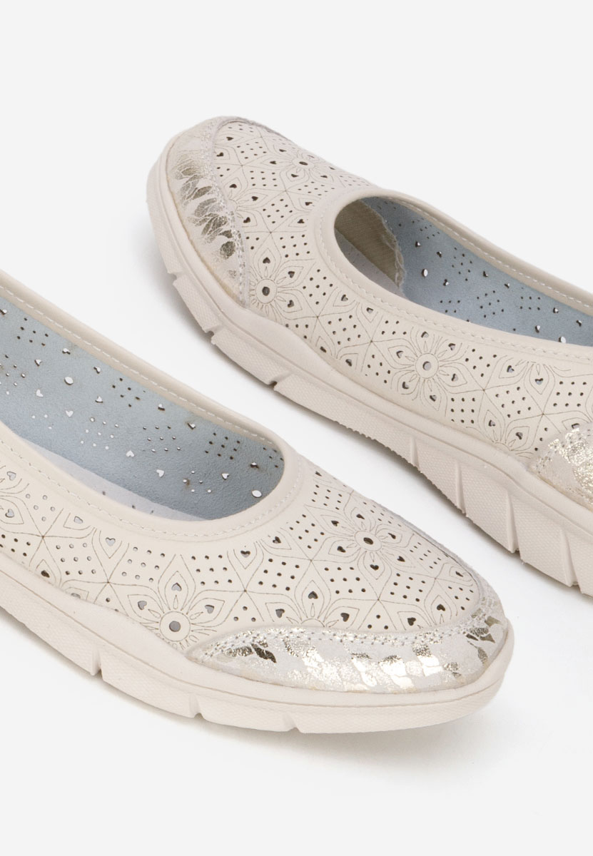Espadrile dama piele Giustina bej