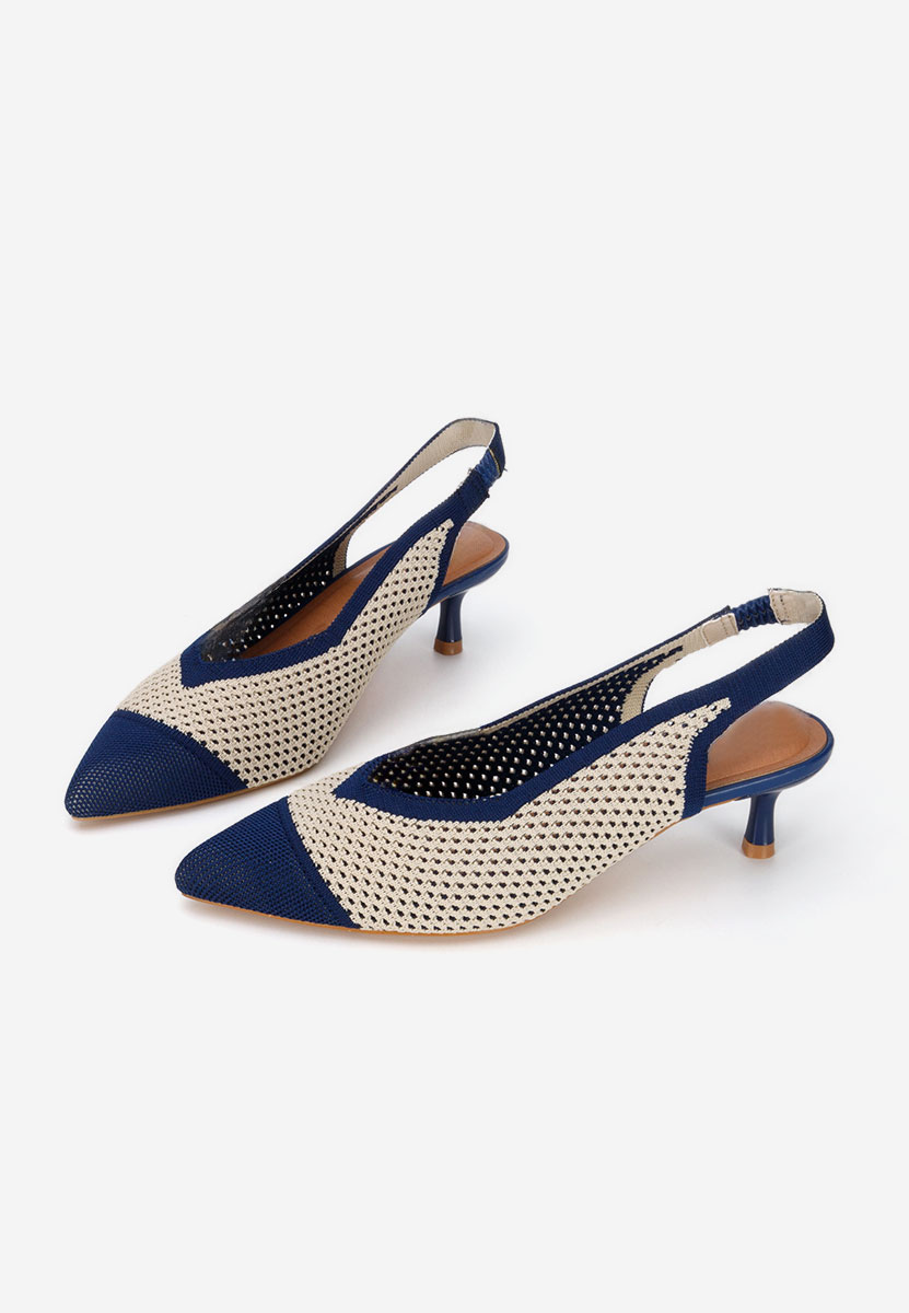 Pantofi slingback Jimenia navy