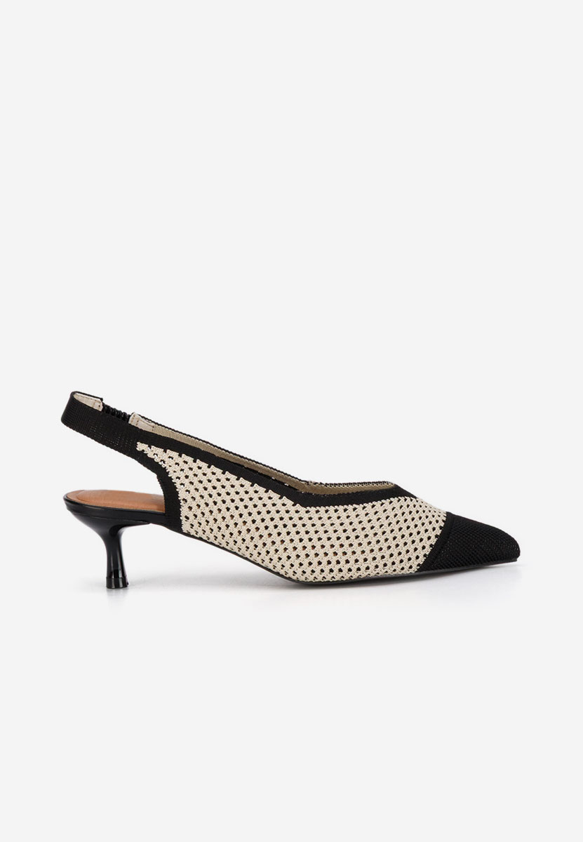 Pantofi slingback Jimenia negri