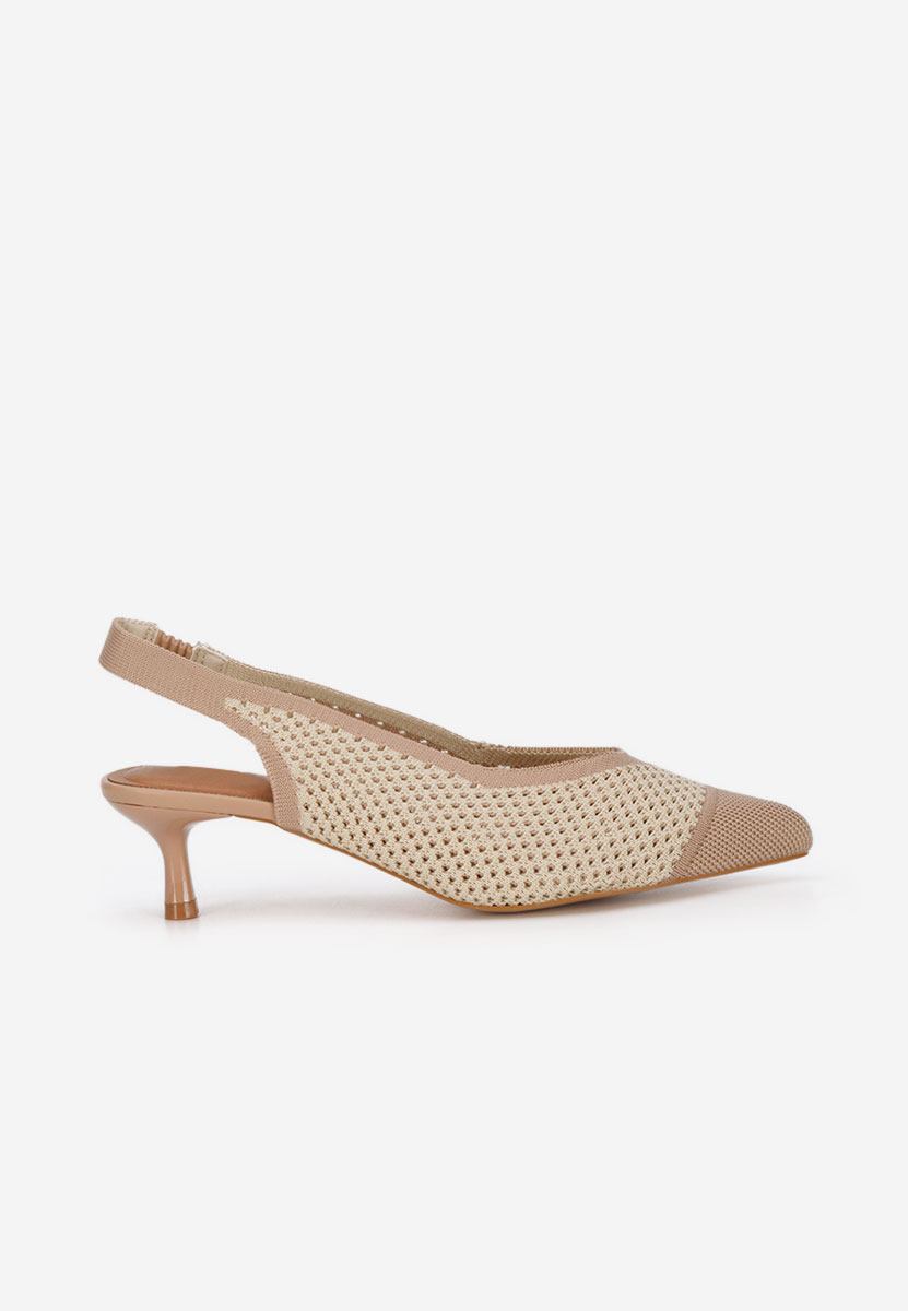 Pantofi slingback Jimenia bej