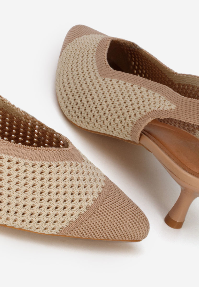 Pantofi slingback Jimenia bej