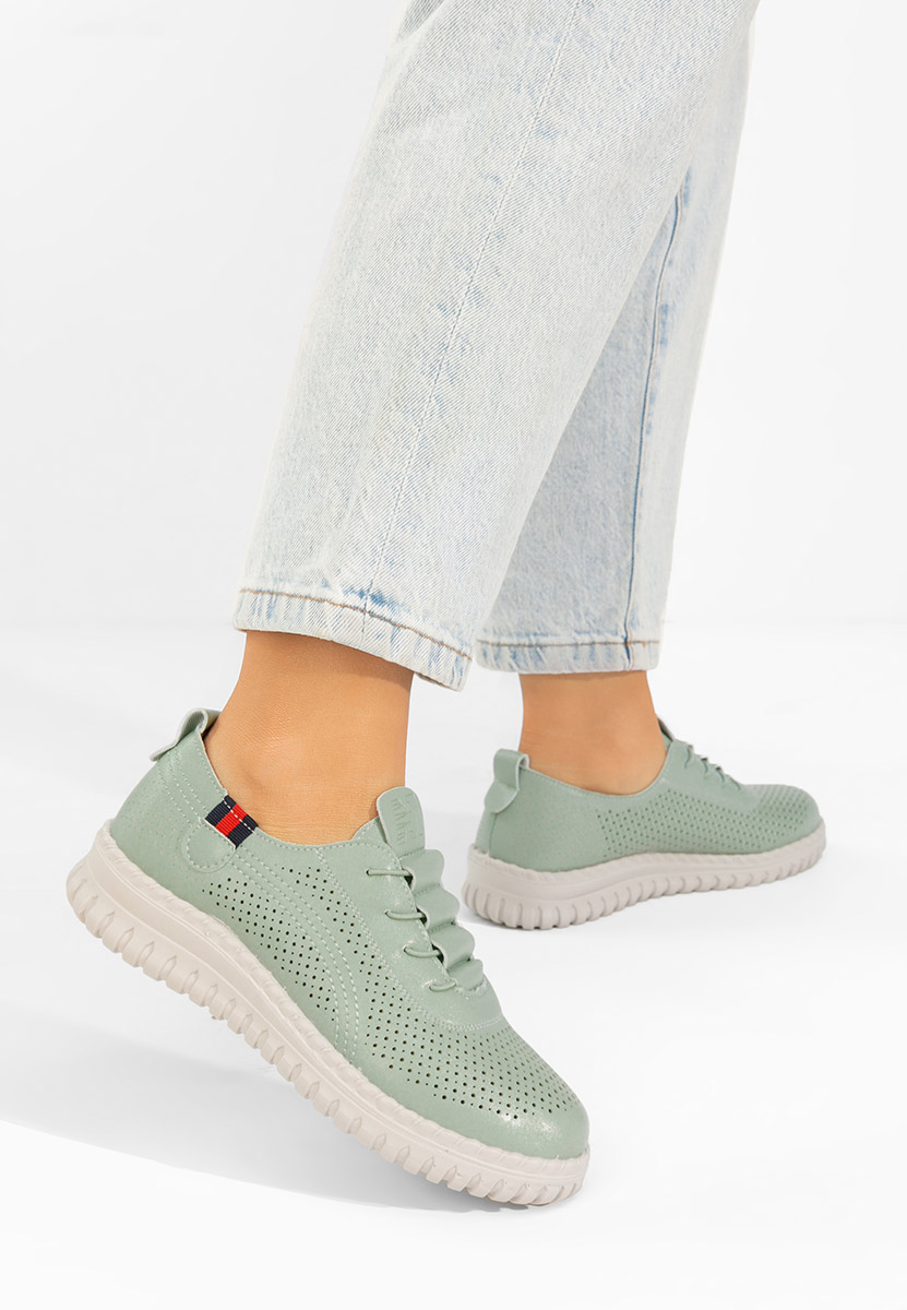 Sneakers dama Petrina verzi