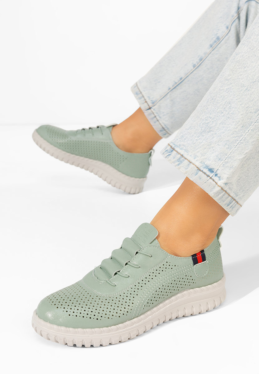 Sneakers dama Petrina verzi
