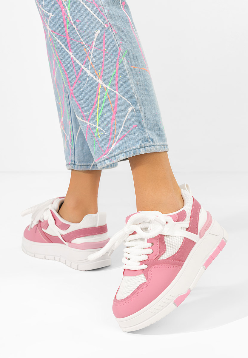 Sneakers cu platformă Rosallia fucsia