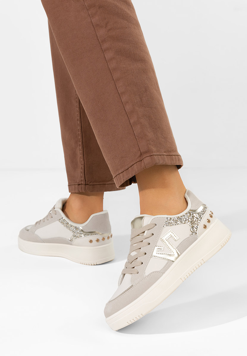 Sneakers dama Taunya bej