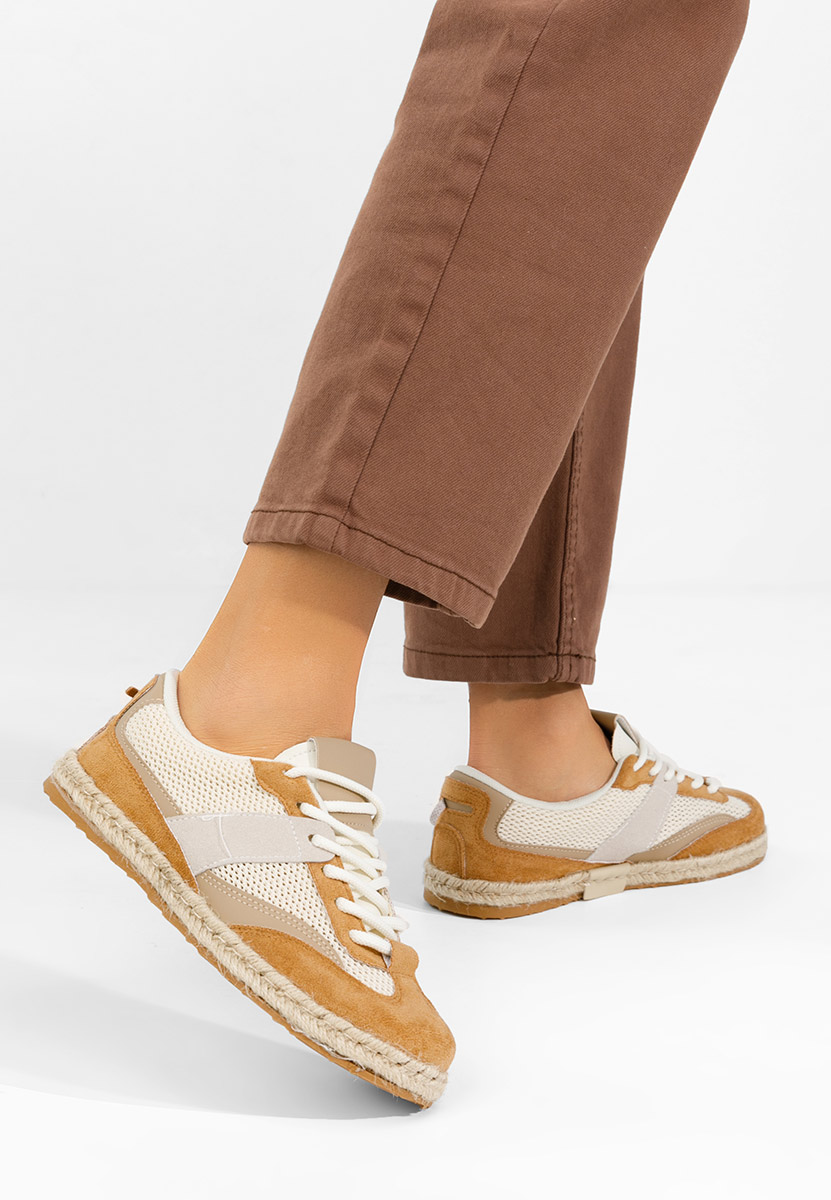Sneakers dama Dianka camel