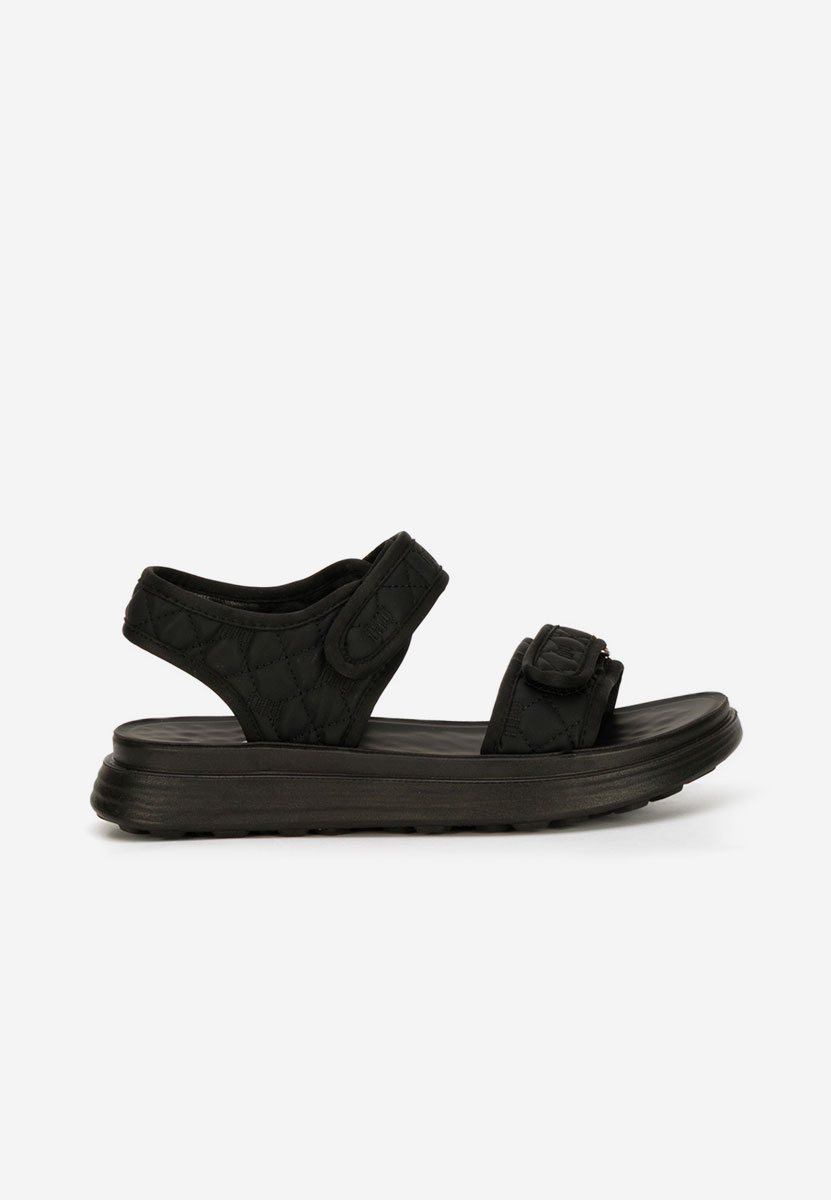 Sandale cu talpa groasa Blorya negre