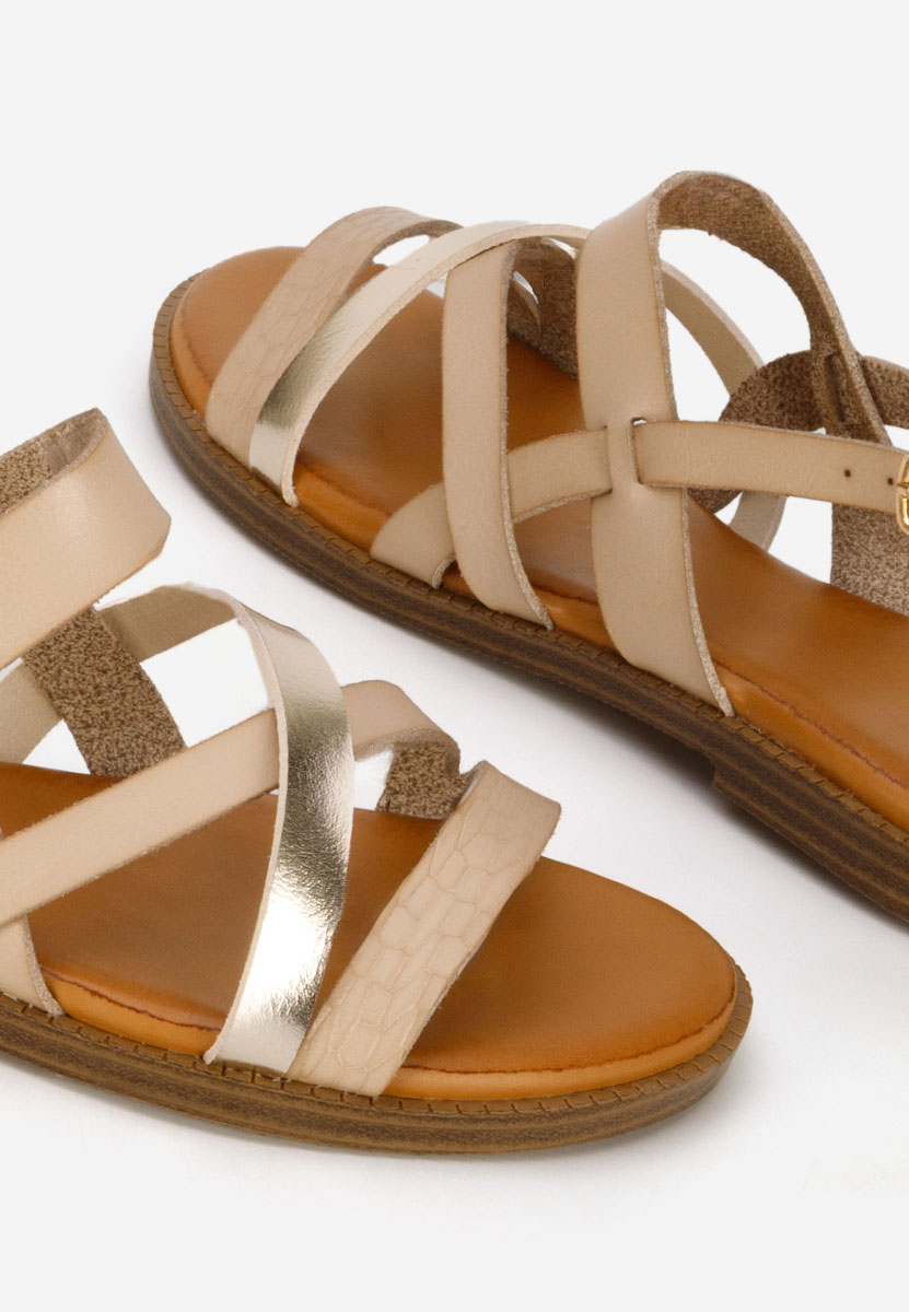 Sandale fara toc Zilky kaki