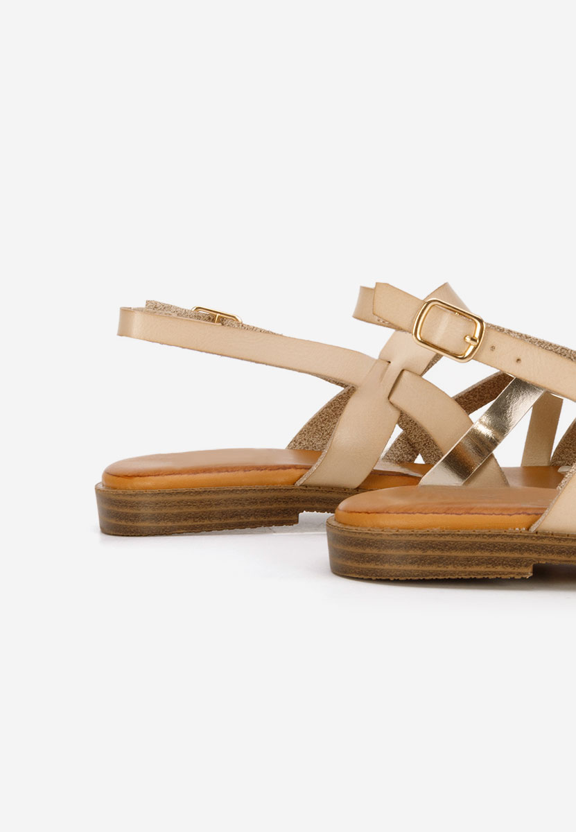 Sandale fara toc Zilky kaki