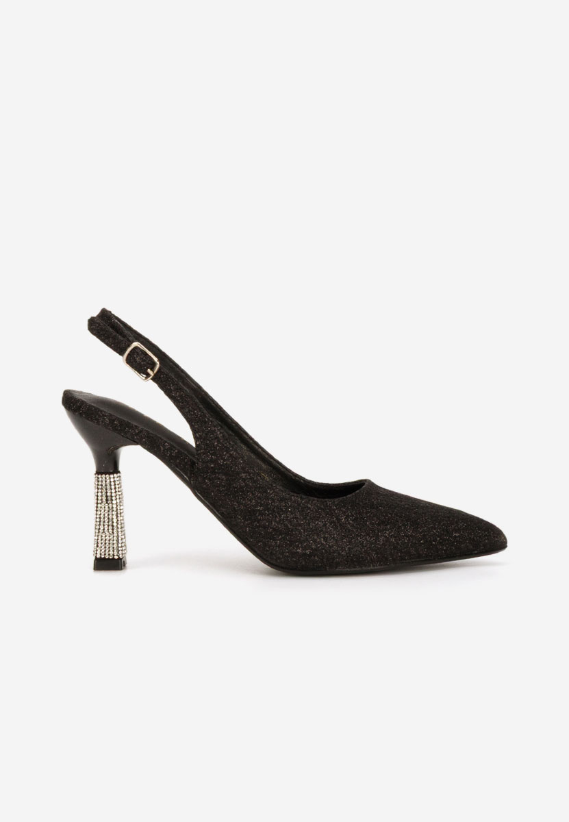 Pantofi dama eleganti Axellia negri