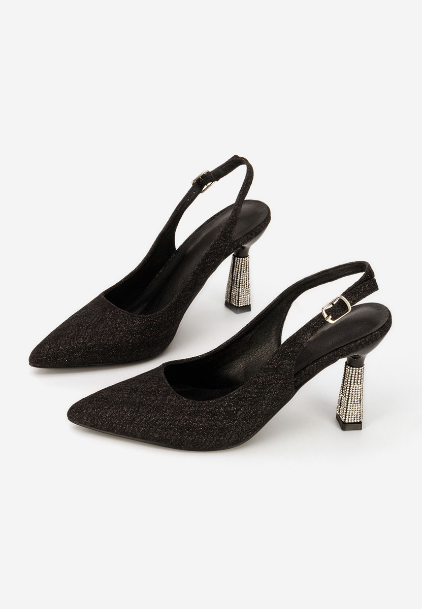 Pantofi dama eleganti Axellia negri