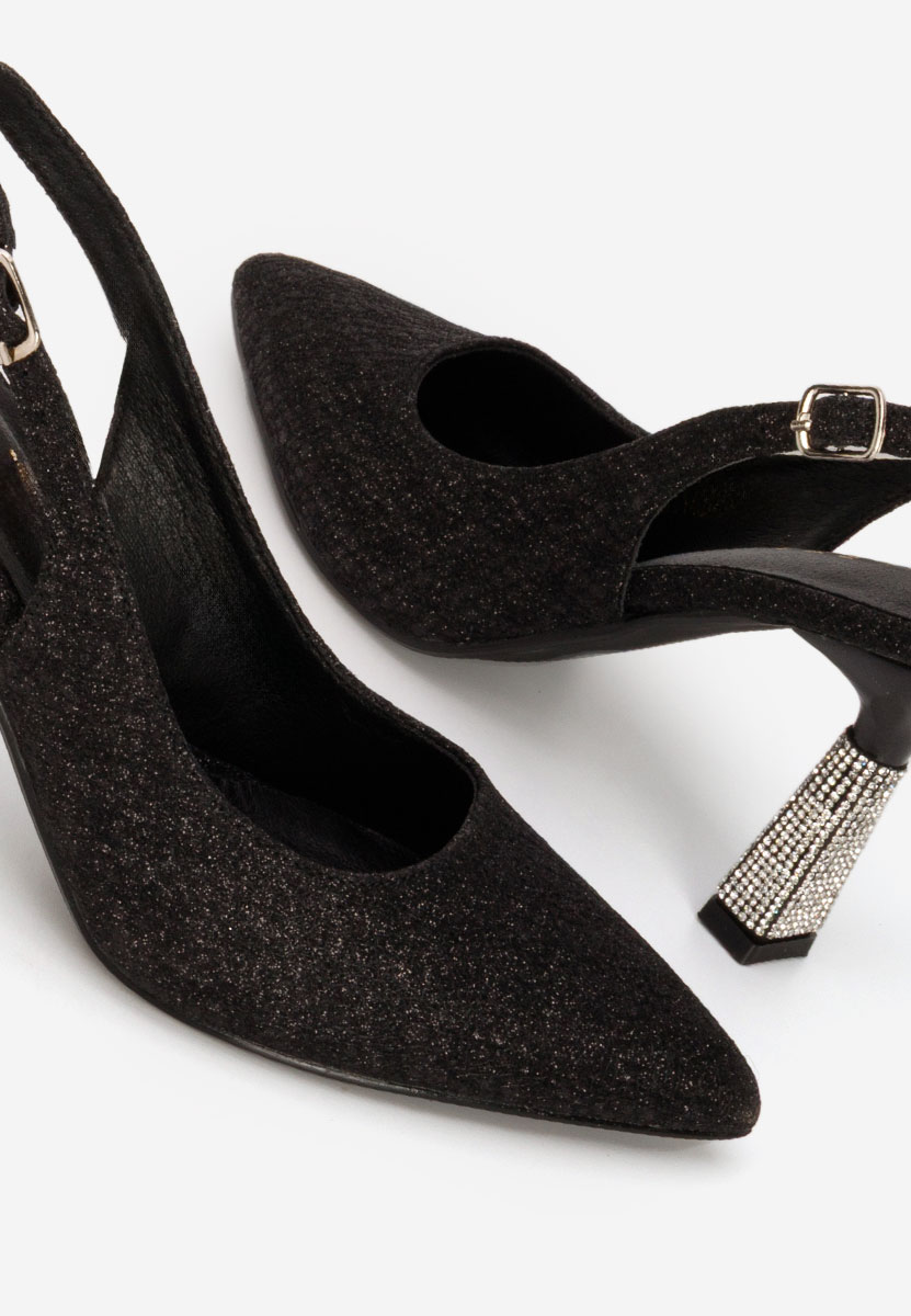 Pantofi dama eleganti Axellia negri