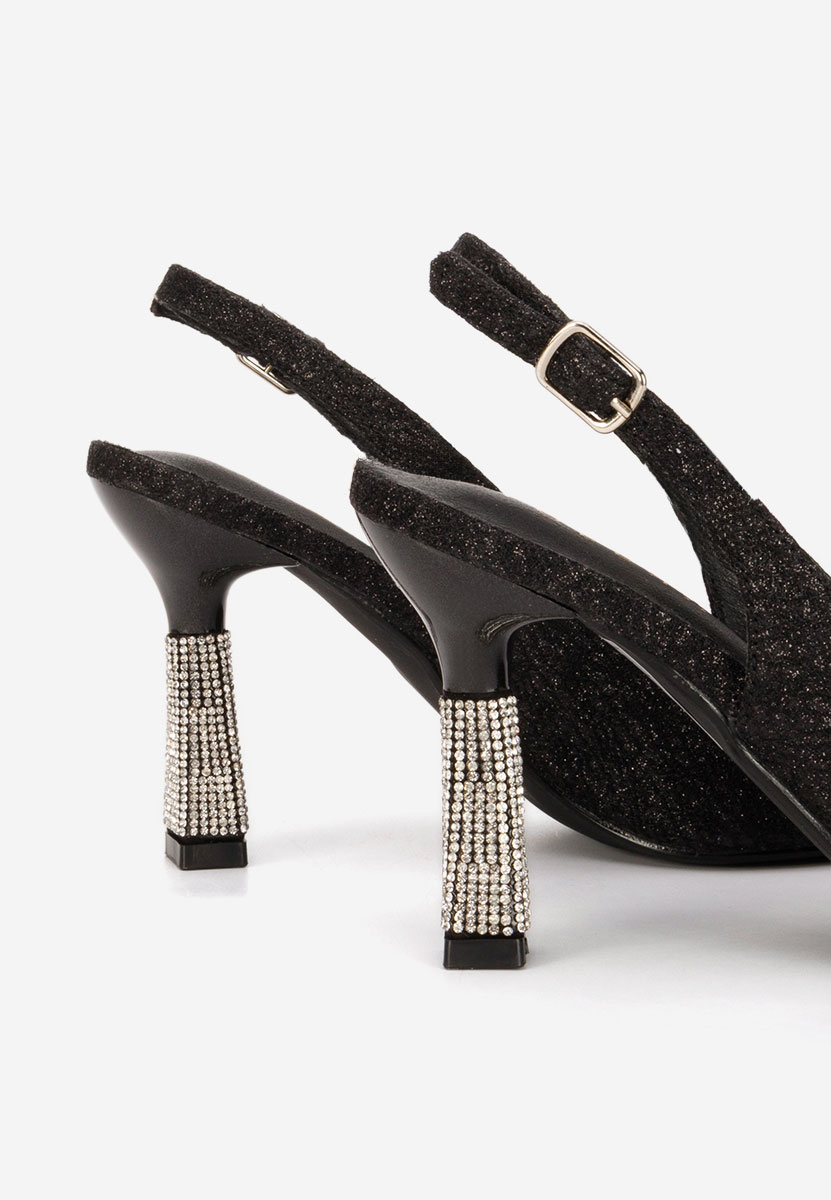 Pantofi dama eleganti Axellia negri