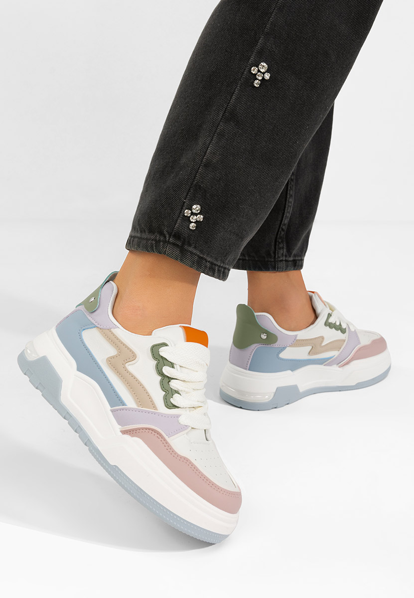 Sneakers cu platformă Atanasia V2 multicolori