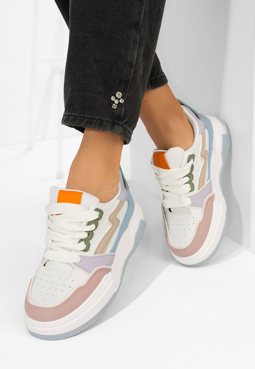 Sneakers cu platformă Atanasia V2 multicolori