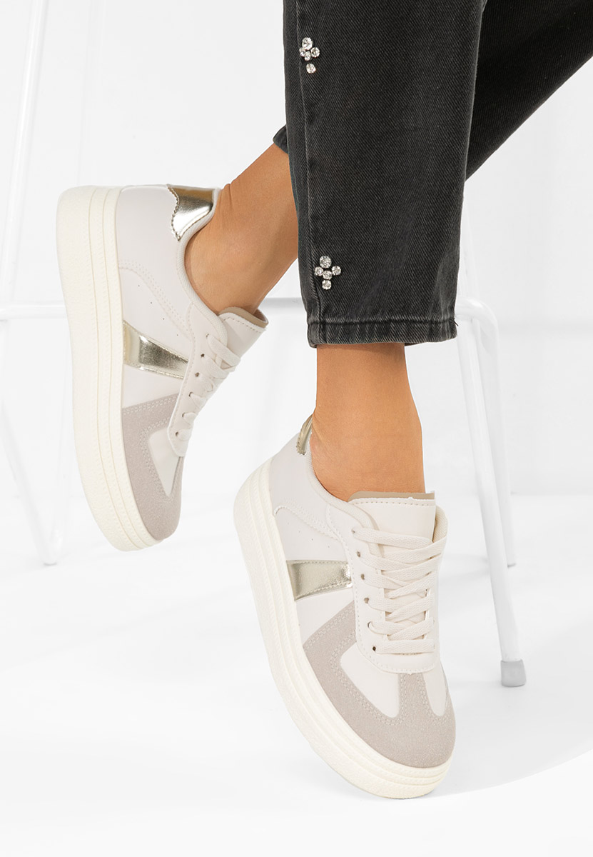 Sneakers cu platformă Serinia aurii