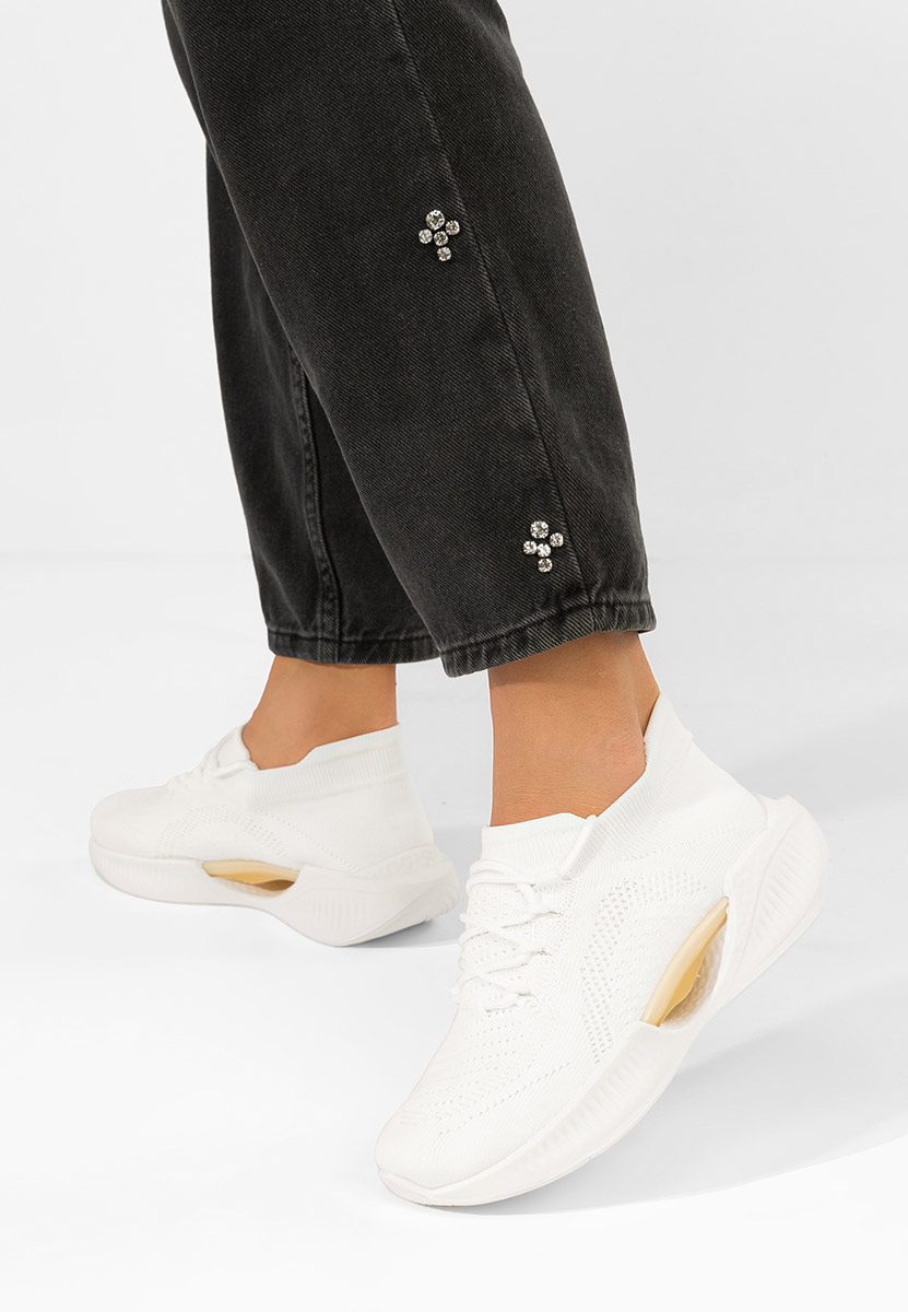 Sneakers dama Euliana albi