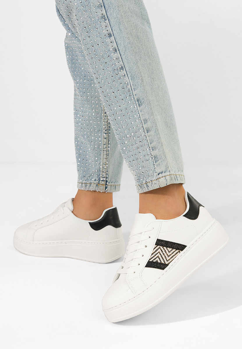 Sneakers cu platformă Atenia V2 albi