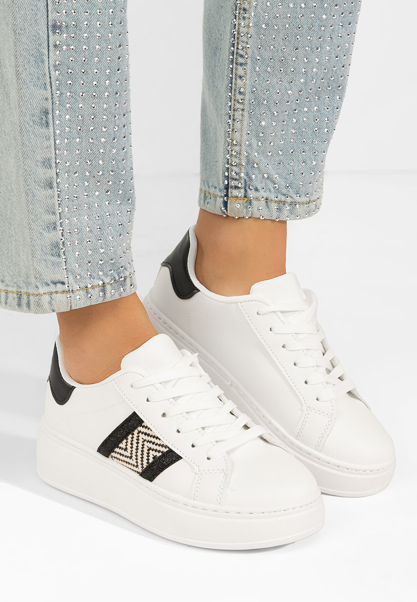 Sneakers cu platformă Atenia V2 albi