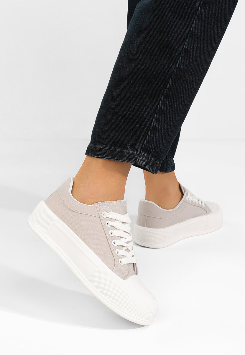 Tenisi cu platformă Antonea kaki