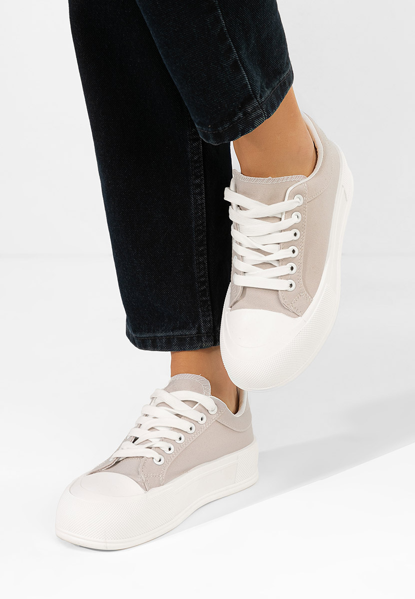 Tenisi cu platformă Antonea kaki