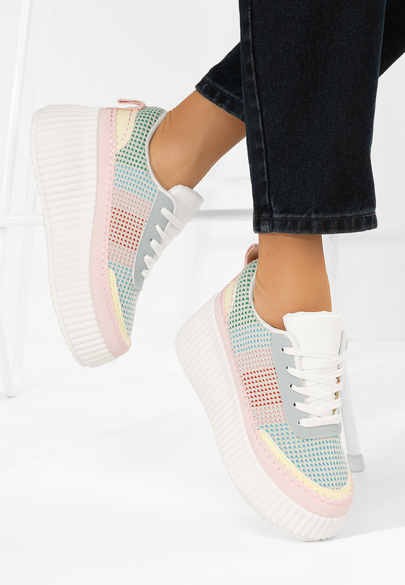 Sneakers cu platformă Tamylsa multicolori