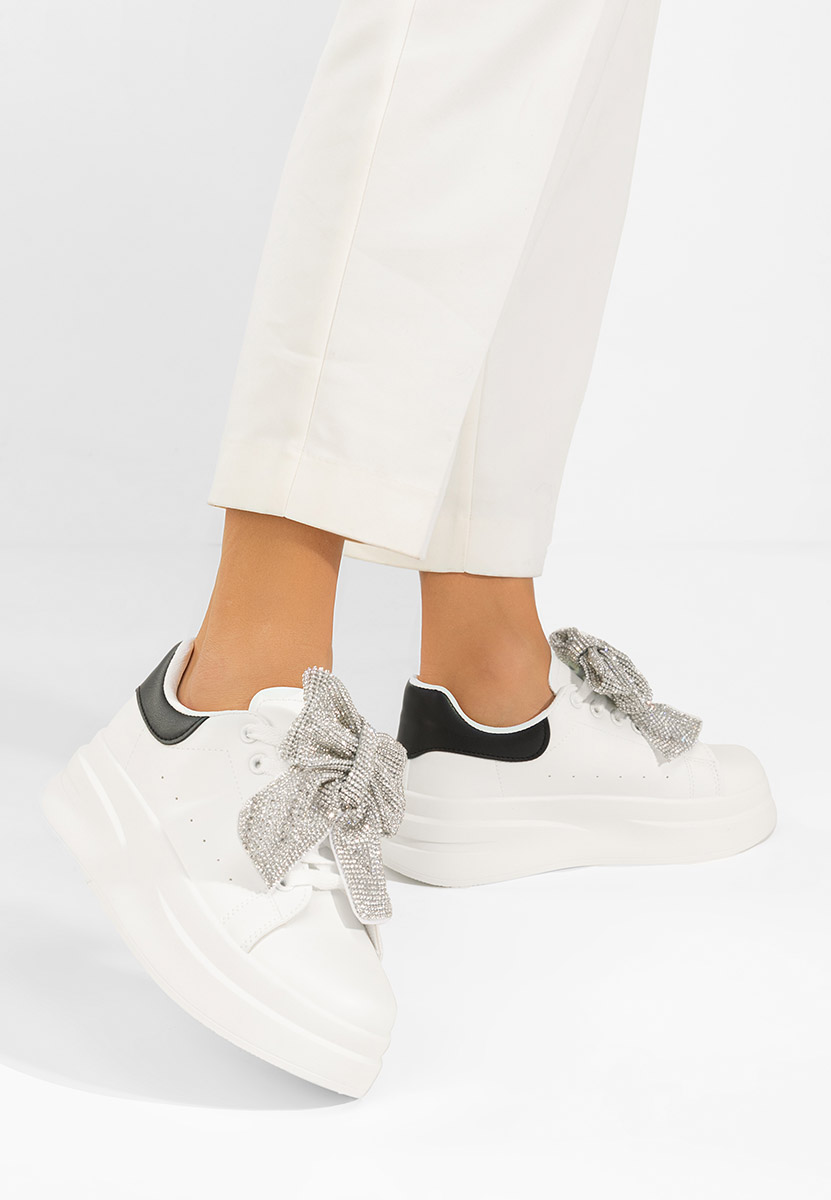 Sneakers cu platformă Anitta V2 albi