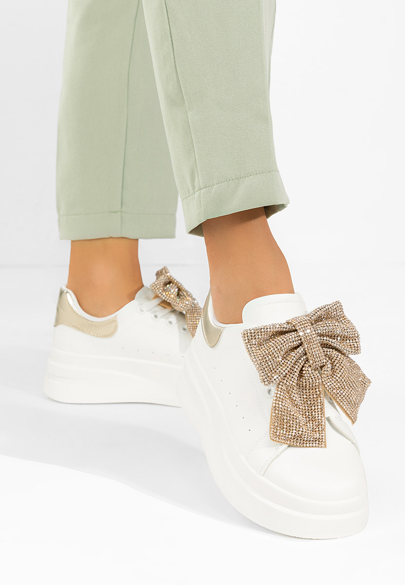 Sneakers cu platformă Anitta aurii