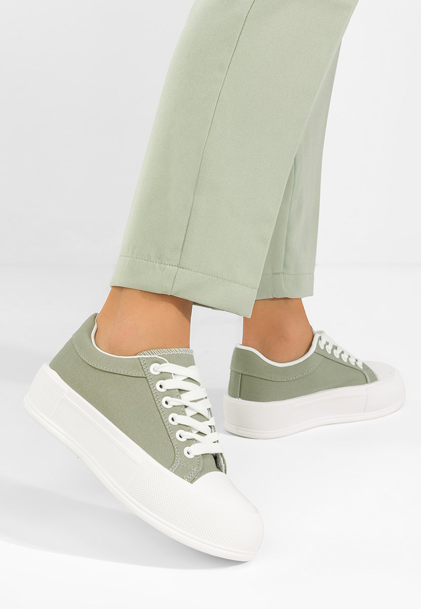 Tenisi cu platformă Antonea verzi