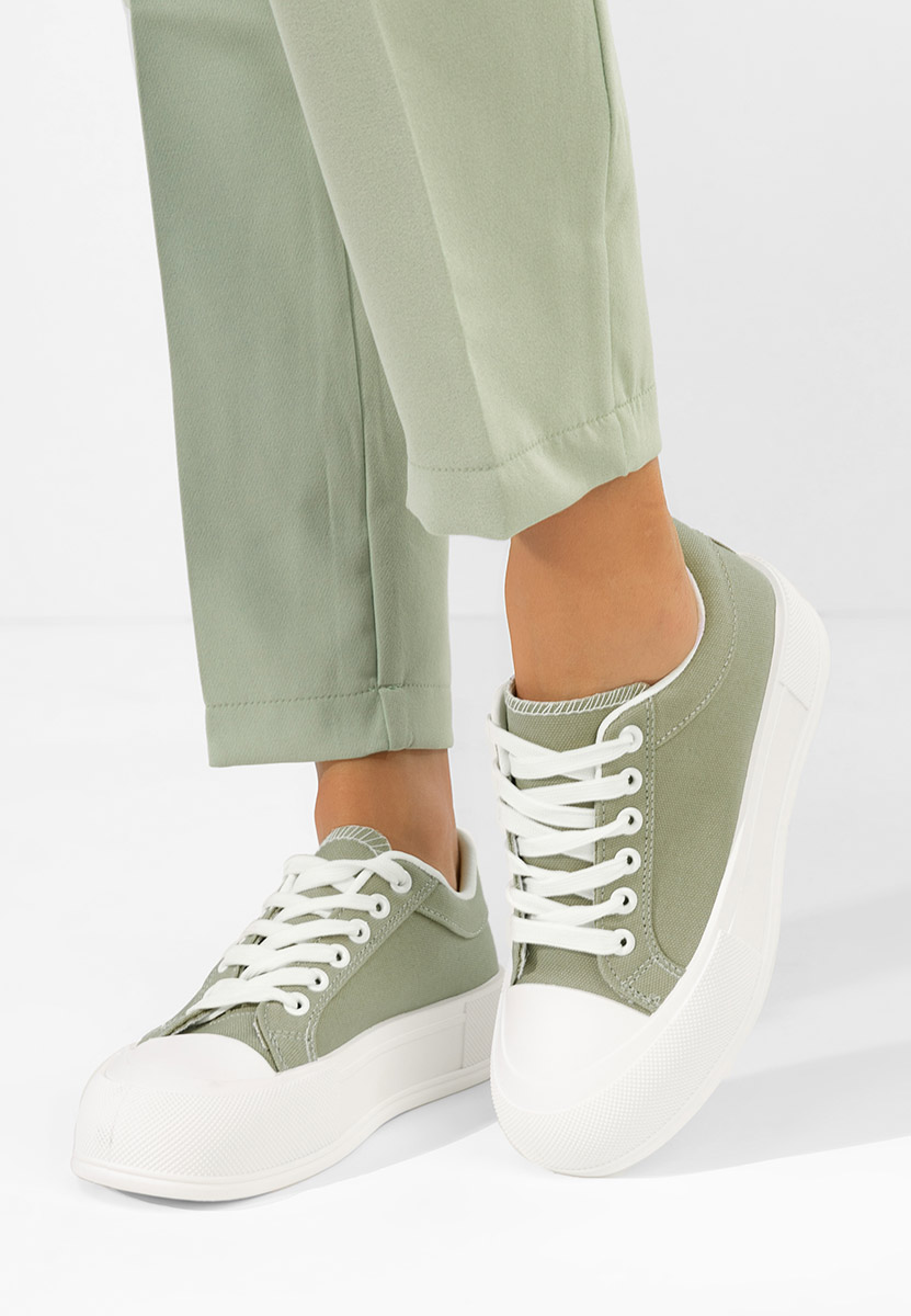 Tenisi cu platformă Antonea verzi