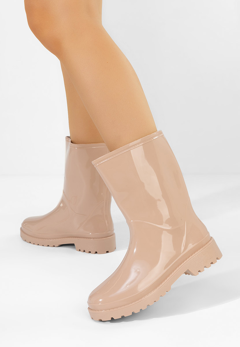 Cizme de cauciuc Jalena V2 bej