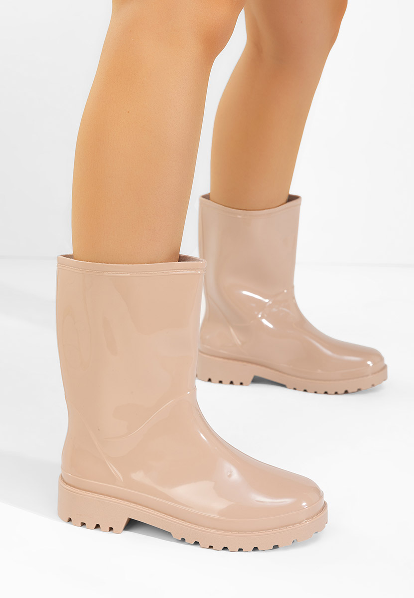 Cizme de cauciuc Jalena V2 bej