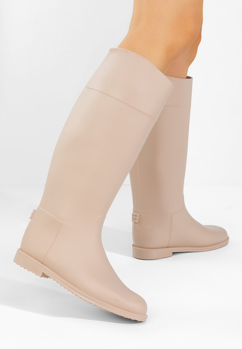 Cizme de cauciuc Angelena V2 bej