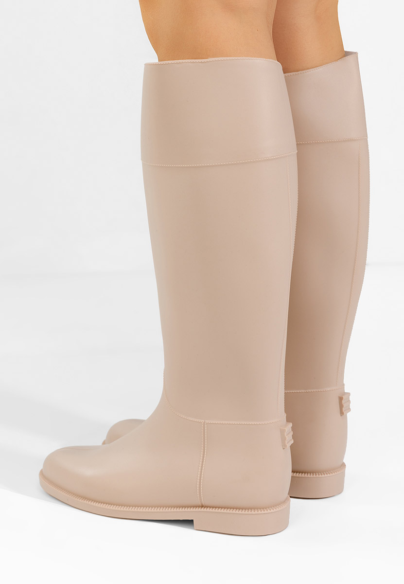 Cizme de cauciuc Angelena V2 bej