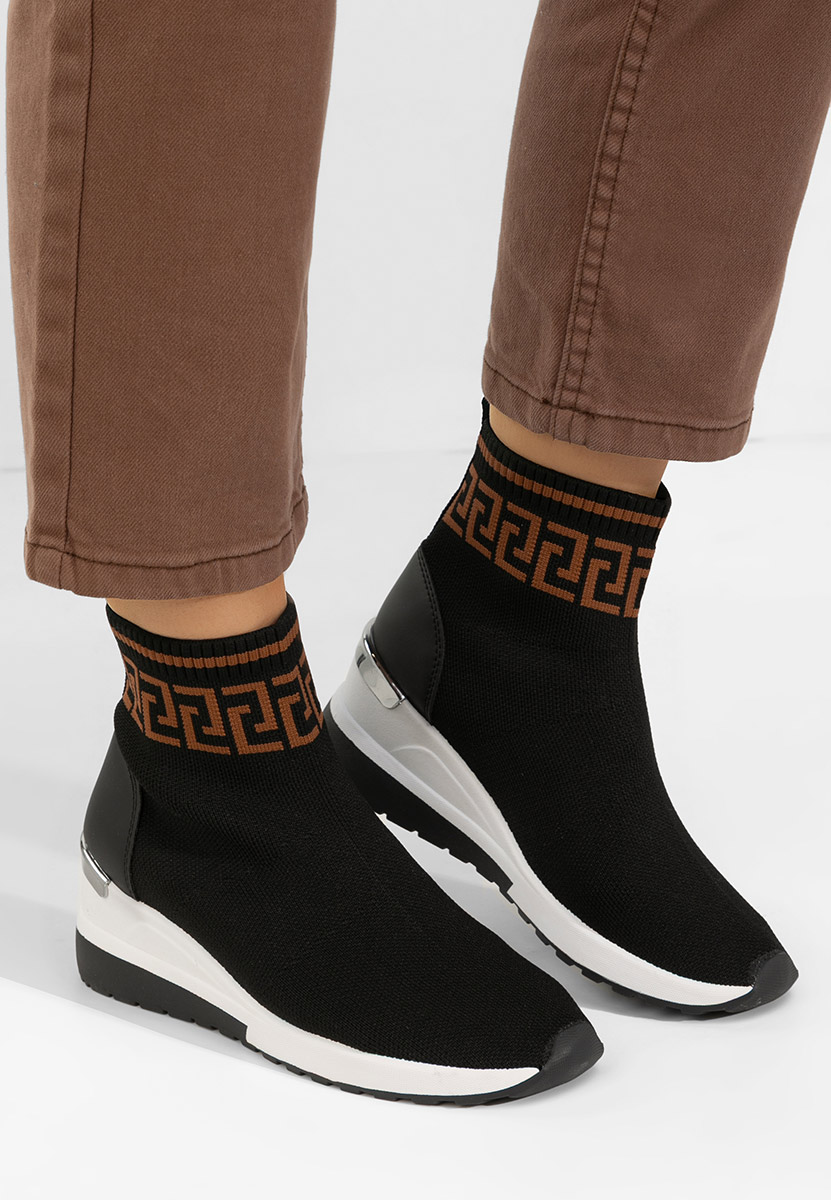 Sneakers tip soseta Ofelina negri