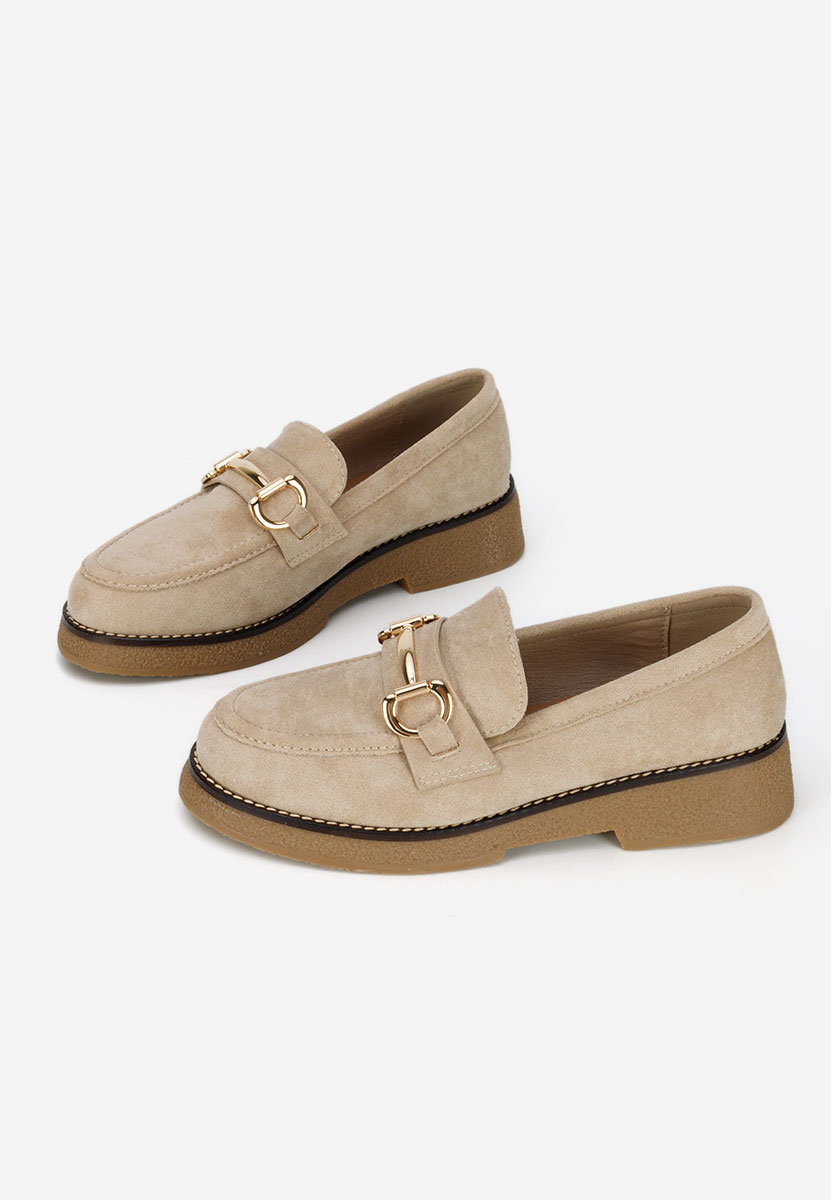 Mocasini dama Ylenia bej