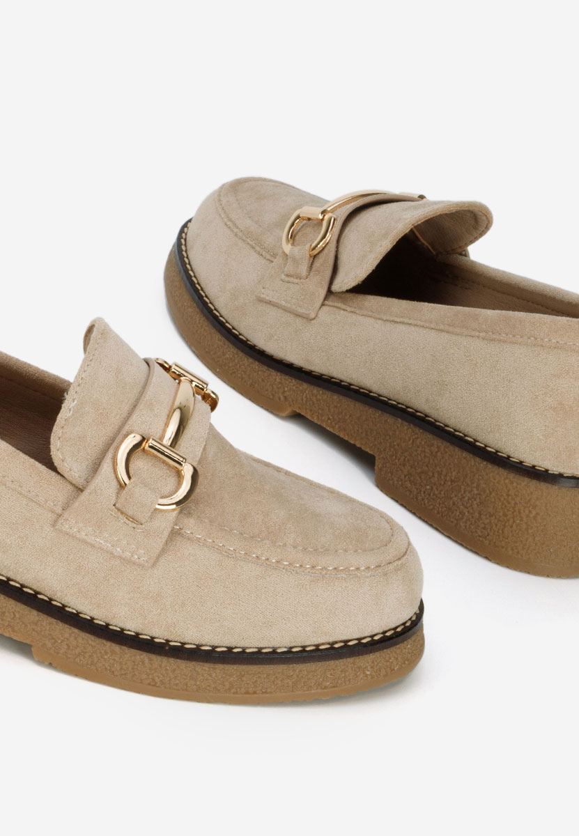 Mocasini dama Ylenia bej