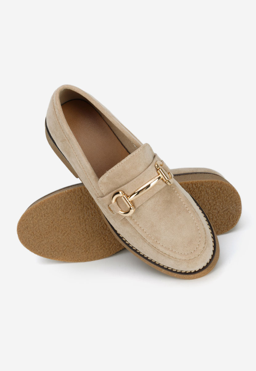 Mocasini dama Ylenia bej