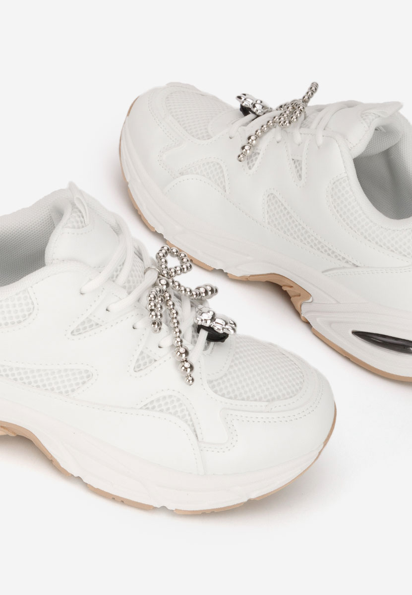 Sneakers dama Otylia albi